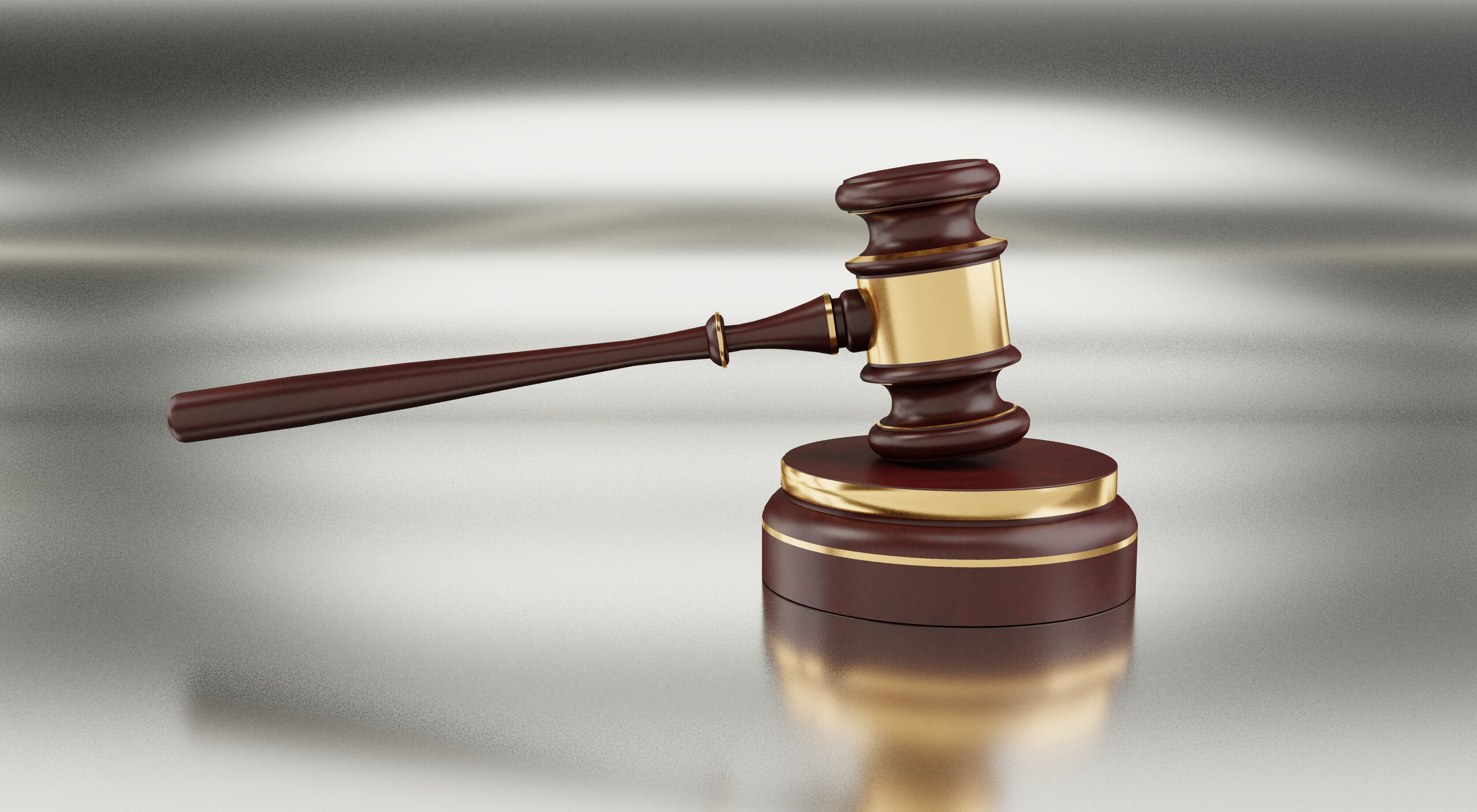 A gavel. A gavel.