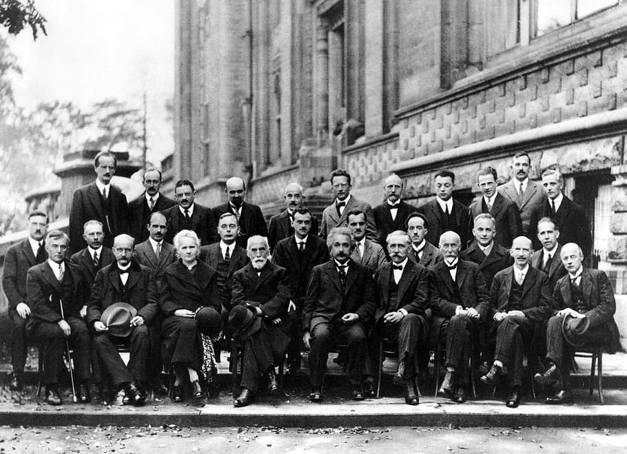 Paul Dirac At The Solvay Conference