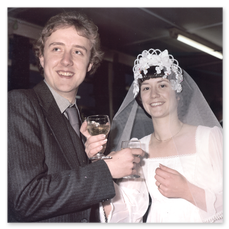 Denise and Stephen: wedding day 1978