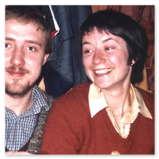 Denise and Stephen, Gressoney, Italy