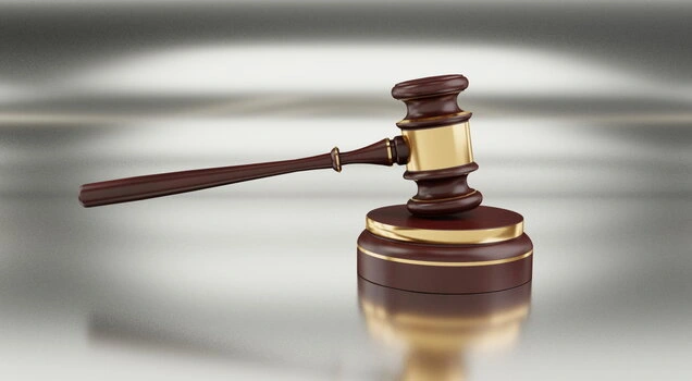 A gavel.